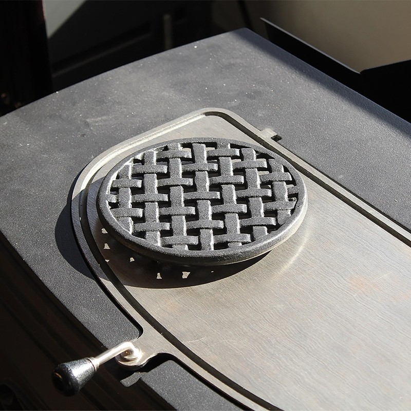 Round Cast Iron Lattice Trivet