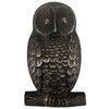 The King's Bay Barn Owl Door Knocker (Highlighted Bronze)