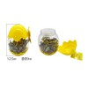 Jigsaw Puzzle Dinosaur Capsule Case 60 Pieces (Yellow)