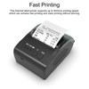 58mm Thermal Printer BT4.0 90mm/s 100km TPH 203DPI USB Interface