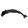 TRQ Front Right Inner Fender Liner Black Passenger Side Compatible