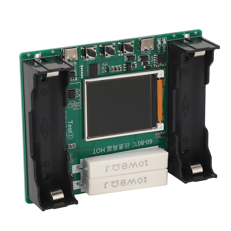 Battery Internal Resistance Tester 1.77 Inch Screen High Accuracy 18650