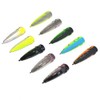 Creek Edge Bass Mini Popper Vibration, 10 Pieces, 2.0 inches