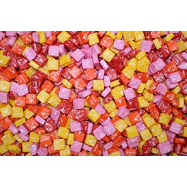 Original Starburst Candy Bulk- Fruity Chewy Individually Wrapped Pink, Red, Orange, and Yellow Starburst Fun Size Candies, by Queen City Candy Cave (5 Pound)