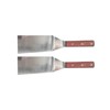 Sunrise Kitchen Supply Stainless Steel Turner Spatula (6"x3" Pack of