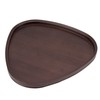 Wood Serving Tray Sturdy Bamboo Simple Elegant Triangular Multifunction Wooden