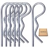 SKIR'CO (6 pcs) Zinc Plated Steel Spring Cotter Pins 3