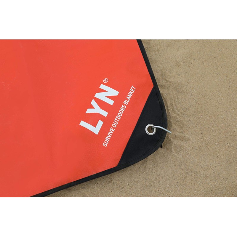 Thickening Complex:LYN Multilayer Heavy Duty Solar Emergency Survival Blanket-Orange,Reflective Mylar