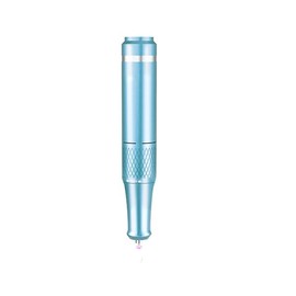 (Need Host) Electric Nail Drill Pen, 40000RPM Handle Handpiece Polishing Machine Part Replacement Aluminum Alloy, Electric Nail File DC Connector for Manicure Pedicure Machine Accessory Tool (Blue)