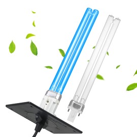 COOSPIDER 18W HVAC UV Light, Air Purifier for Whole House, UVC Light in Duct for AC Duct, with 1 Spare Bulb, 253.7nm Wavelength Ozone Free 110V (CTUV-D18)