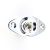 OVSAL 1/4" Guitar Output Jack Socket, Steel Input Jack（Chrome）