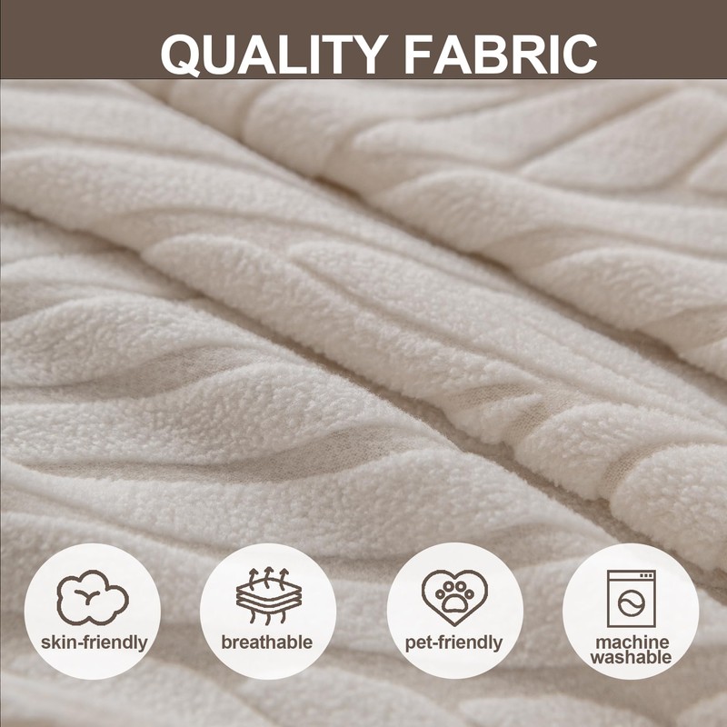 1 Piece Stretch Sofa Cover Washable for 4 Seater Oversized