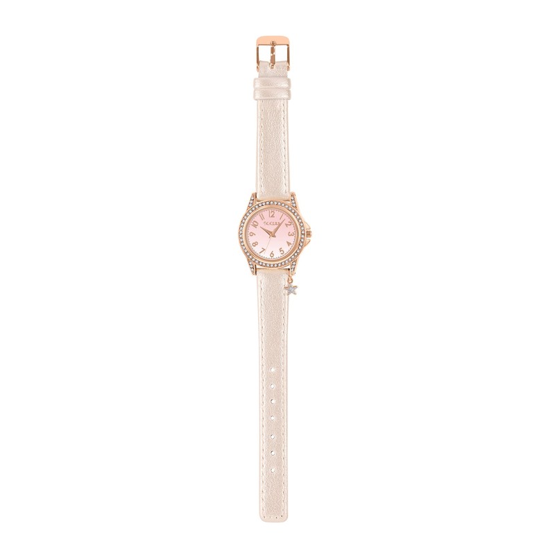 Tikkers Girl's Analog Quartz Watch with Polyurethane Strap TK0203