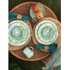Golden Rabbit Enamelware - 3qt Colander (Modern Monet)