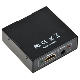 HDMI 1x2 3D Splitter Box 1x2 Port (1 Input X 2 Output) 1080p Full Hd 1 Input 2 Output Hdmi Splitter 1 in 2 out