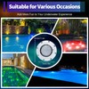 LOYALHEARTDY Submersible Led Lights, 12V 45W RGB Waterproof Pool Lights
