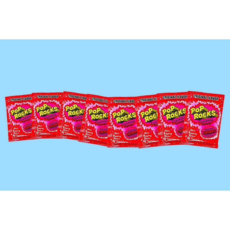 Pop Rocks Original Cherry Bulk (0.33 oz) – 72 Pack