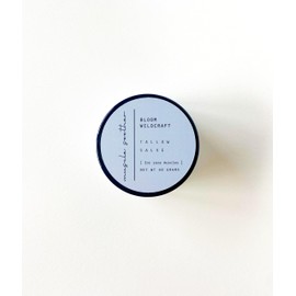 Bloom Wildcraft Bloom Muscle Soother Tallow Salve with Arnica, White Willow Bark, Cayenne Pepper, Lavender