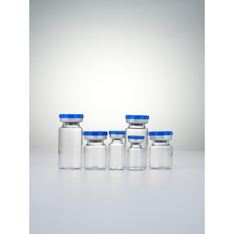 10ml Glass Vials for Injections, Self-Healing Injection Port, Empty Vials