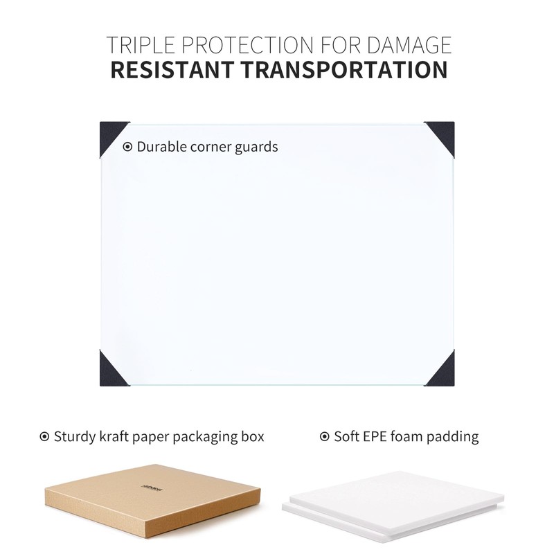 Large Tempered Glass Cutting Boards For Kitchen 18 x 24-
