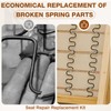MorningRo 8 Pcs 25" Couch Upholstery Spring Repair Replacement Kit