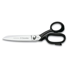 3 CLAVELES 91 Nähschere, Nickel, 20,32 cm