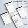 WEMATE 10 Pieces Small Notepad Holder Set Pocket Notebook -