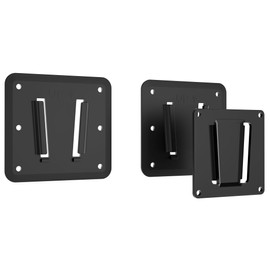 MOUNT-IT! RV TV Mount with Dual Wall Plates, Anti-Rust Quick Release Plastic Polymer Mounting Bracket for Indoor Or Outdoor Use, Ultra Slim Profile, 30lbs Capacity, Fits 13-43" TVs, VESA 100mm