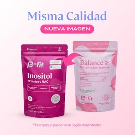 B-FIT B Myo Inositol y D Chiro Inositol - Fórmula 40:1