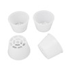 100 Set Hydroponic Grow Baskets Sponges Circular Planting Baskets Plant