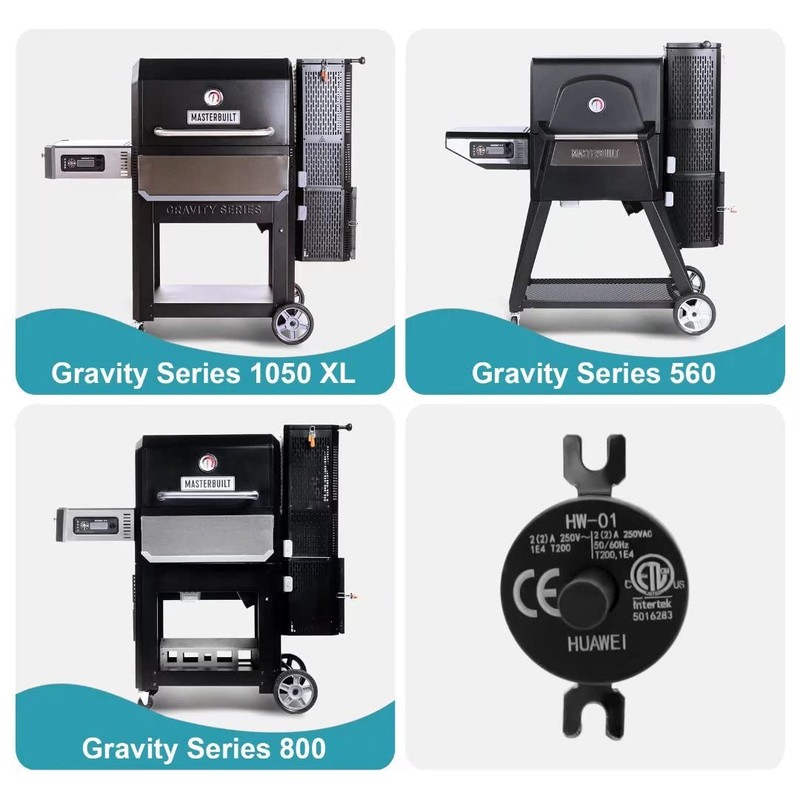 Hopper Lid/Door Switch 3-Pack, Replacement Part for Masterbuilt Gravity Series