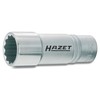 HAZET 900TZ-27 85 mm 12-Point Traction Profile Socket - Chrome-Plated/Polished