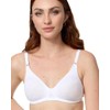 Nur Die Women's Cotton Non-Wired Double Layer Soft Cup Bra