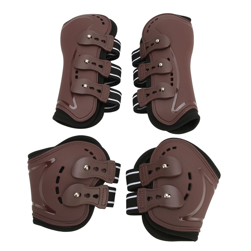 Horse Leg Guard Shock Absorption Protective Lightweight Adjustable Horse Front