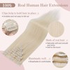 SEGOHAIR 8 Pieces Clip-In Real Hair Extensions, 22 Inch (56.8