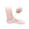 PACKOVE Invisible Moisture-Wicking Short Socks for Women Size L White