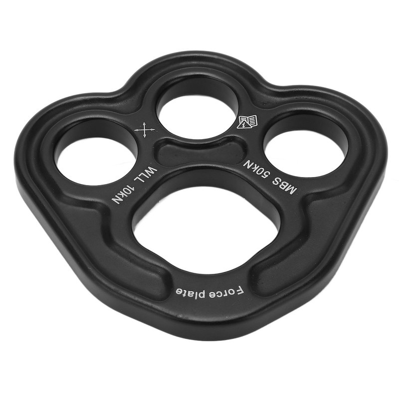 Rigging Plate 3 Holes Space Aluminum 50KN Weight Bearing Uniform