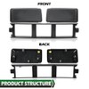 LQI Front Lower Grille Trim Panel & Bumper Guards Pads