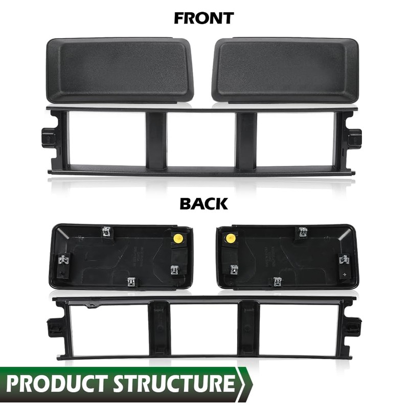 LQI Front Lower Grille Trim Panel & Bumper Guards Pads