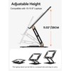 tounee Laptop Stand for Desk, Adjustable Computer Stand Holder with