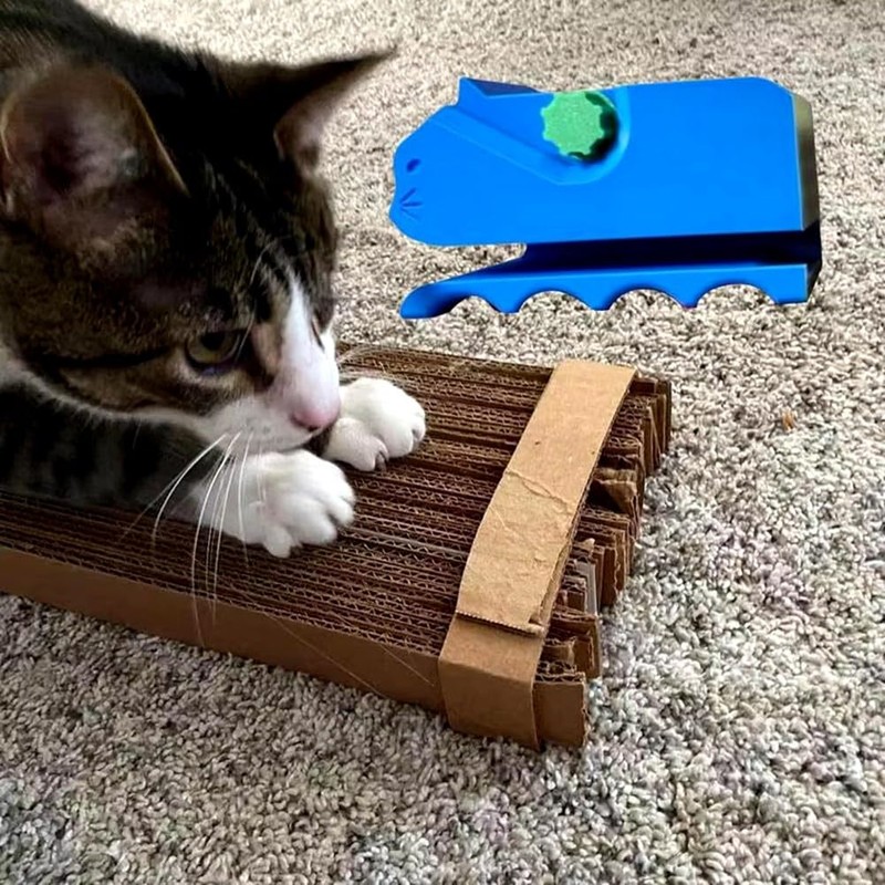 TOBEOME Cardboard Cutting Machine Cat Scratching Board Cutter DIY Cat