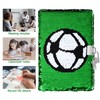Football Sequin Diary Notebook: Football Journal Notebook Secret Diary with