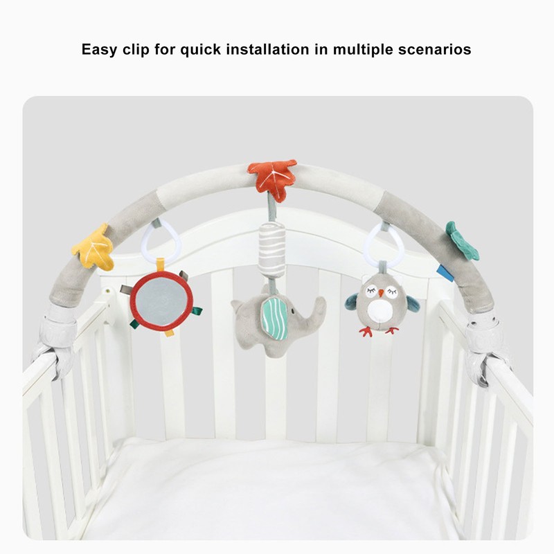 Baby Stroller Arch Toy Travel Play Arch Stroller Pendant Toy