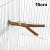 1pcs 15/20/30cm Birds Accessories Bird Cage Sticks Wooden Stuff Stand