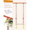 YOHOOLYO Trapeze Bar Swing Set Hanging Bar Rings for Kids