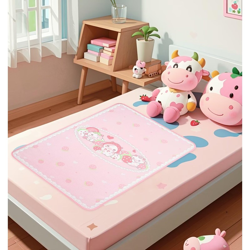 Landofgenie Waterproof Changing Mat 80 x 120 cm Washable Reusable