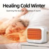 Indoor Ceramic Heater - Fast Heating Desk Adjustable Small Heater
