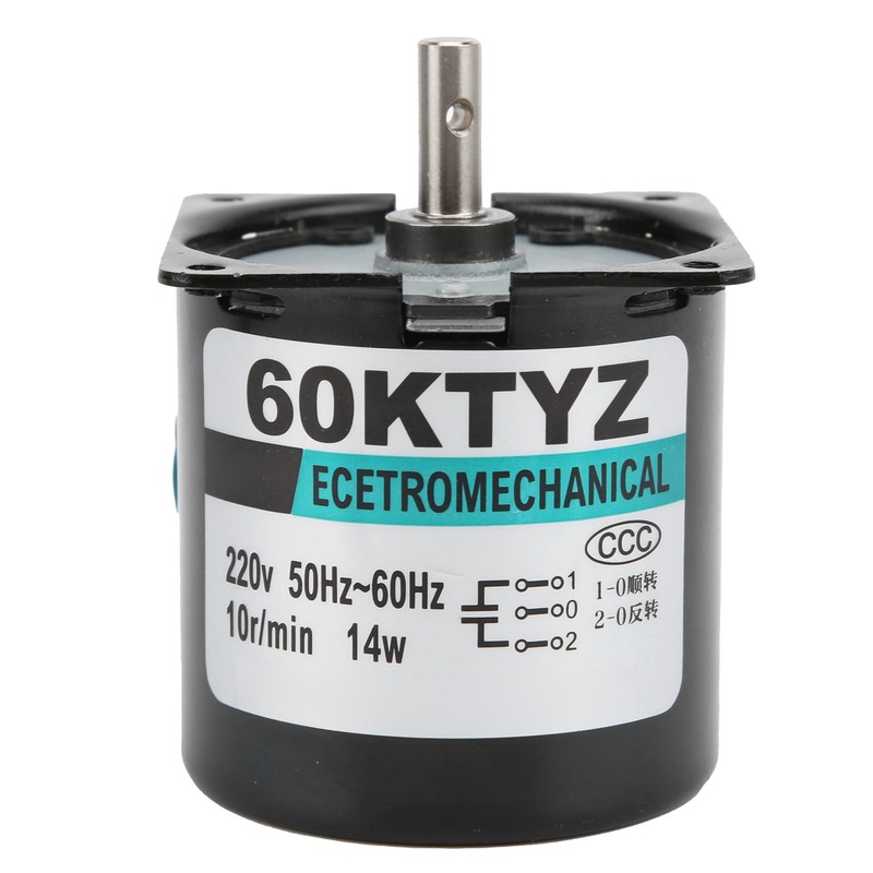 AC Synchronous Motor 14W Permanent Magnet 2Way High Torsion Central