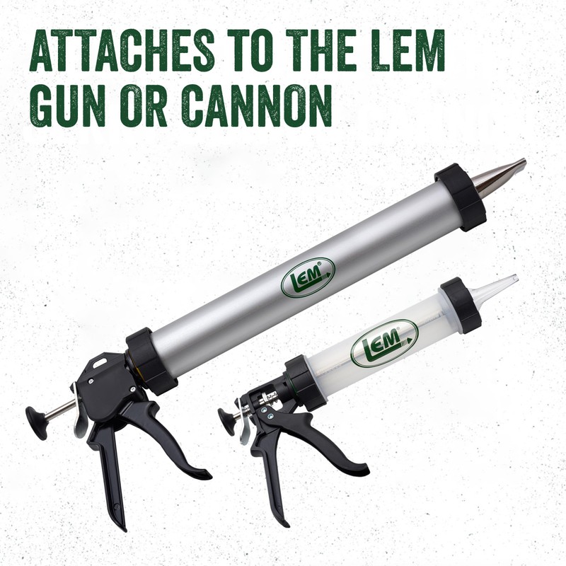 LEM Products Jerky Cannon and Gun Double Jerky Nozzle, 2