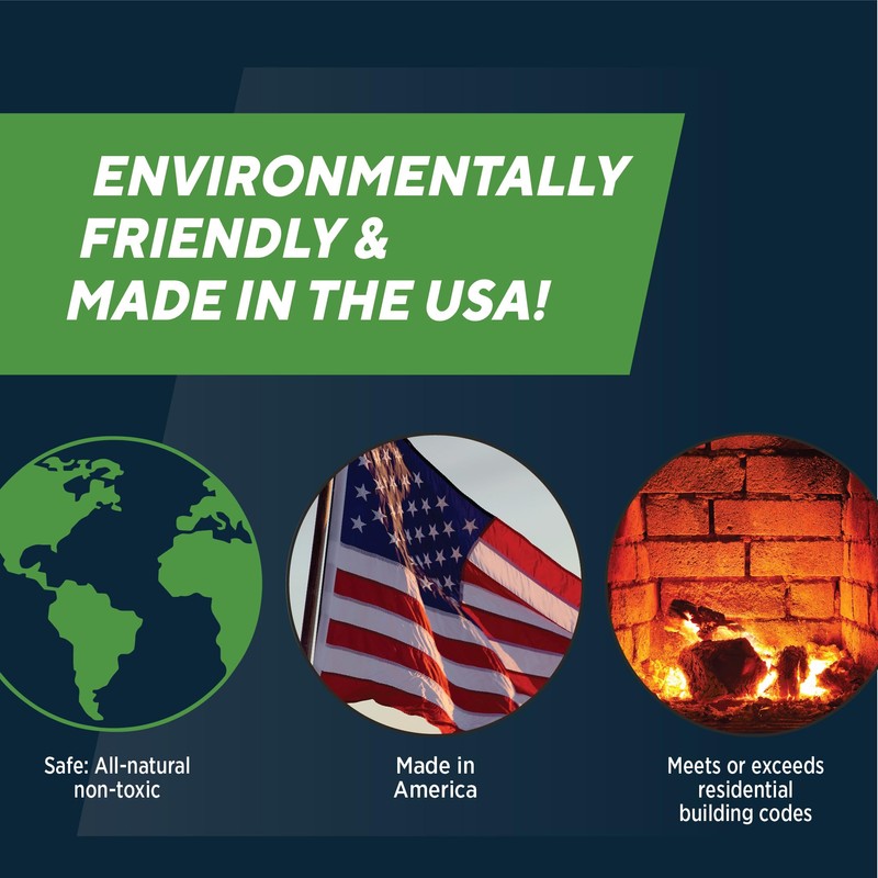 Rutland Fire Bricks for Wood-Burning Fireplaces & Woodstoves, Red, Case